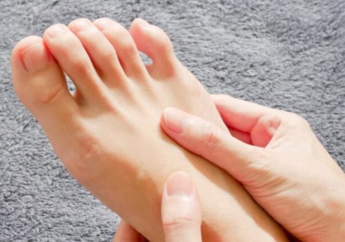 What is neuropathy in the legs due to?